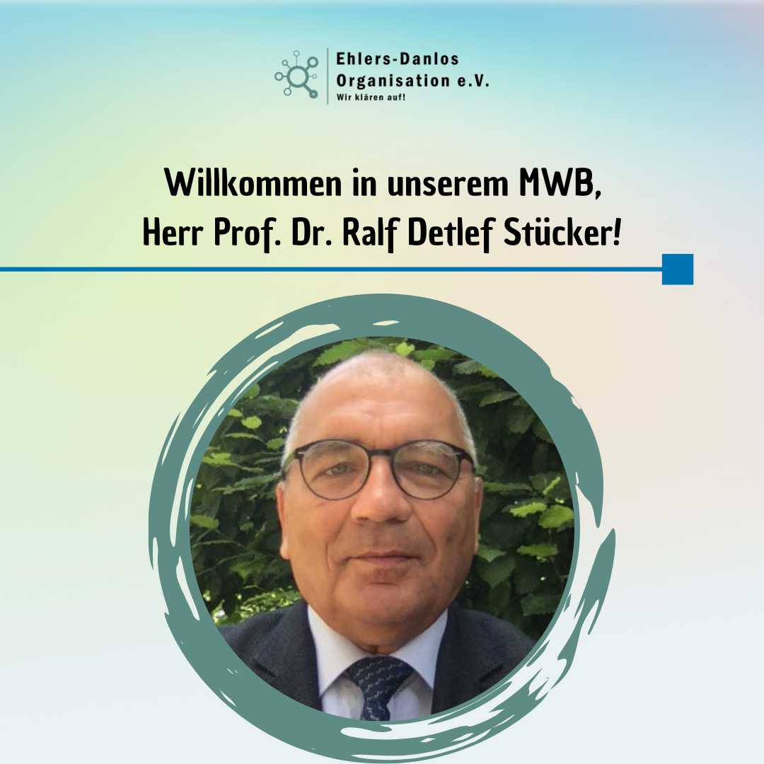 Ein herzliches Willkommen an Herrn Prof. Dr. Ralf Detlef Stücker in unserem medizinisch-wissenschaftlichen Beirat!