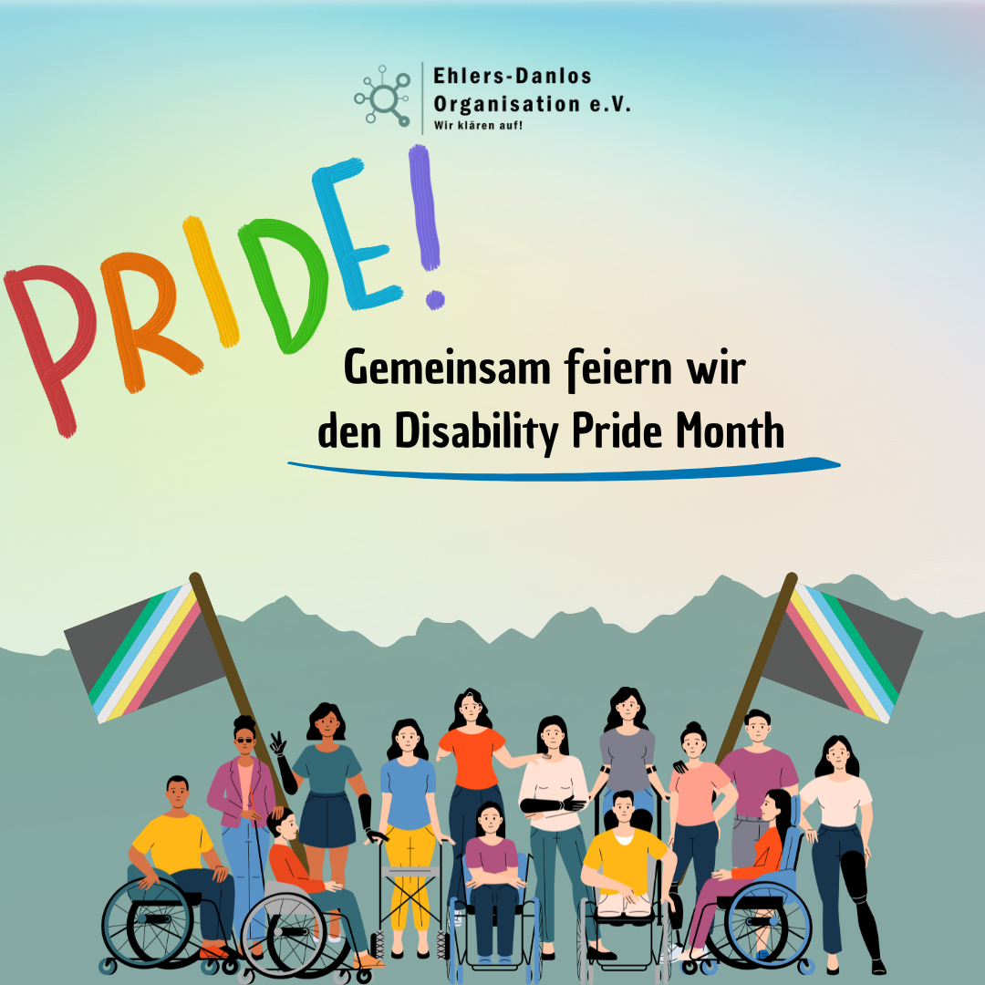 📣 Gemeinsam feiern wir den Disability Pride Month im Juli! 📣