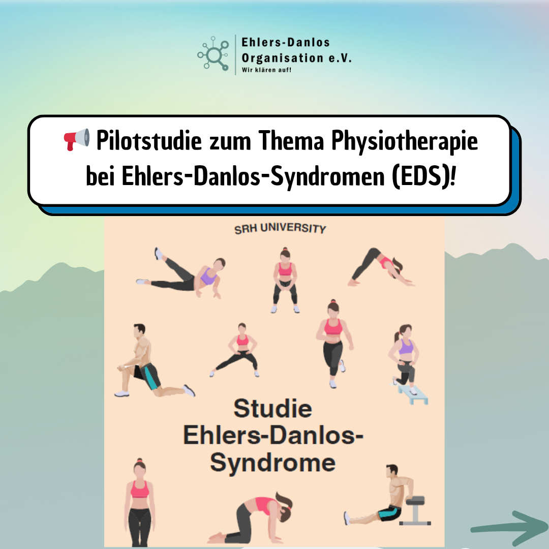 📢 Pilotstudie zum Thema Physiotherapie bei Ehlers-Danlos-Syndromen (EDS)!