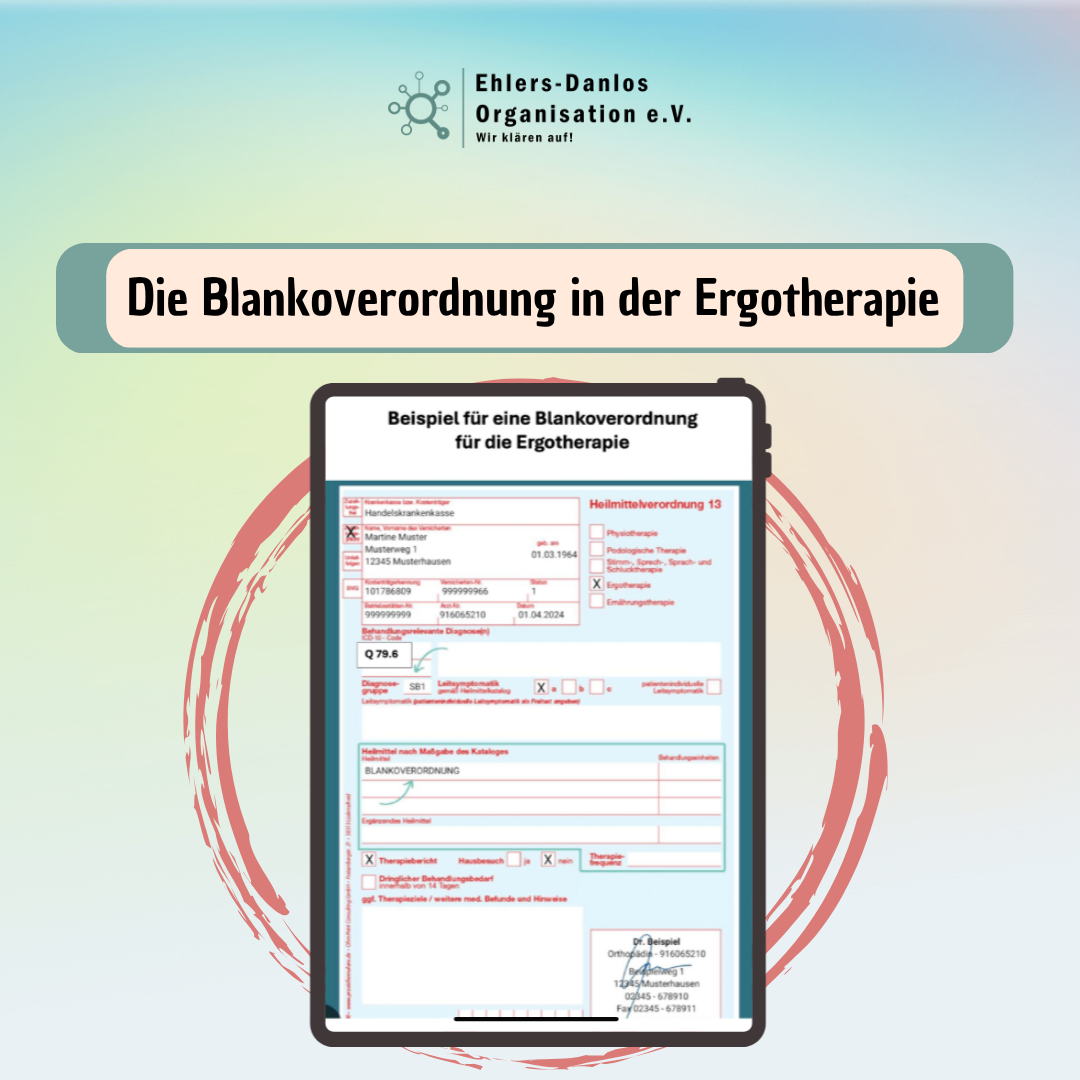 Die Blankoverordnung in der Ergotherapie