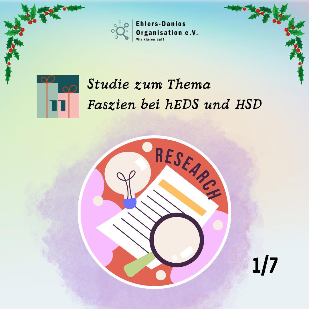 Türchen 11 – Studie zum Thema Faszien bei hEDS und HSD 