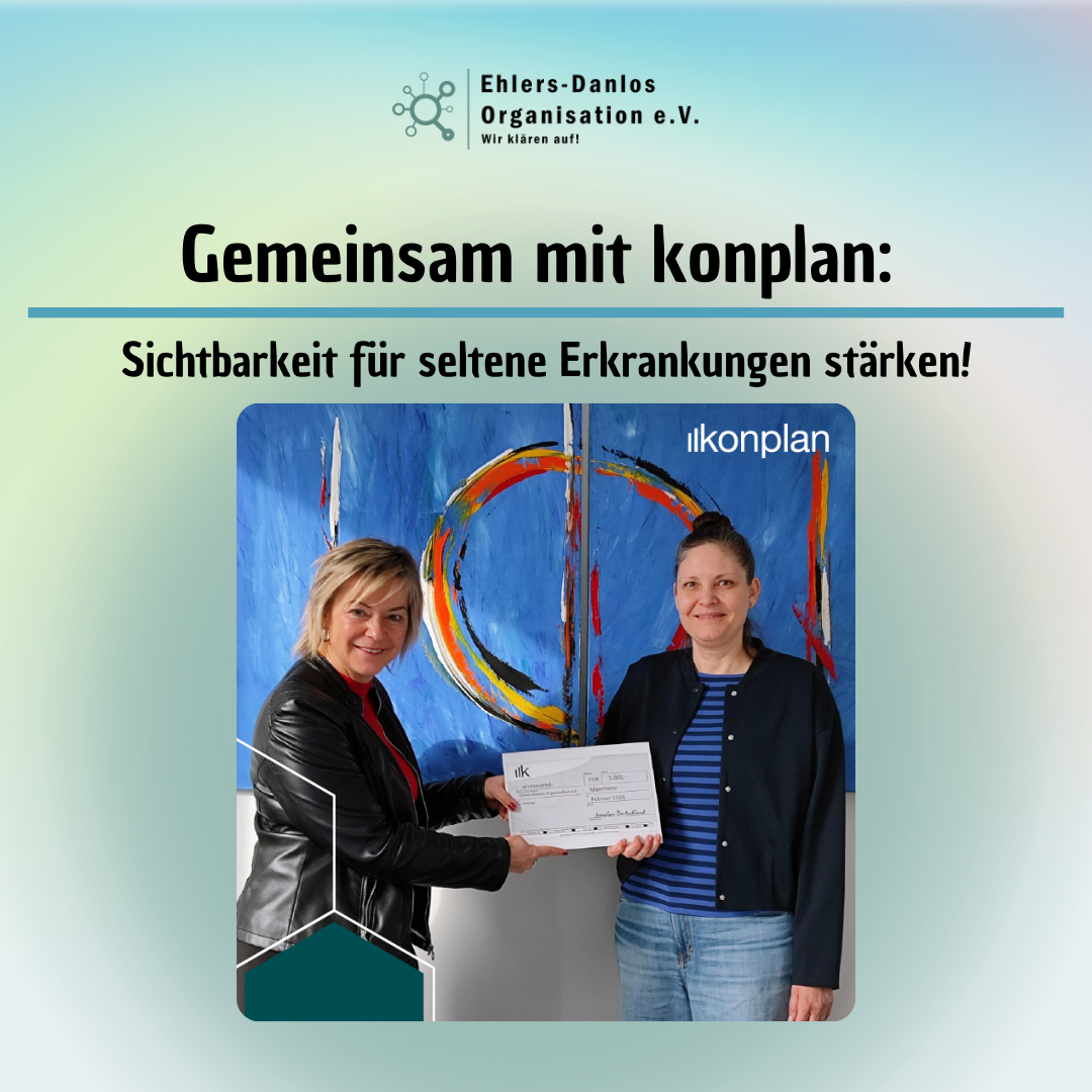 Gemeinsam mit konplan: Sichtbarkeit für seltene Erkrankungen stärken! 