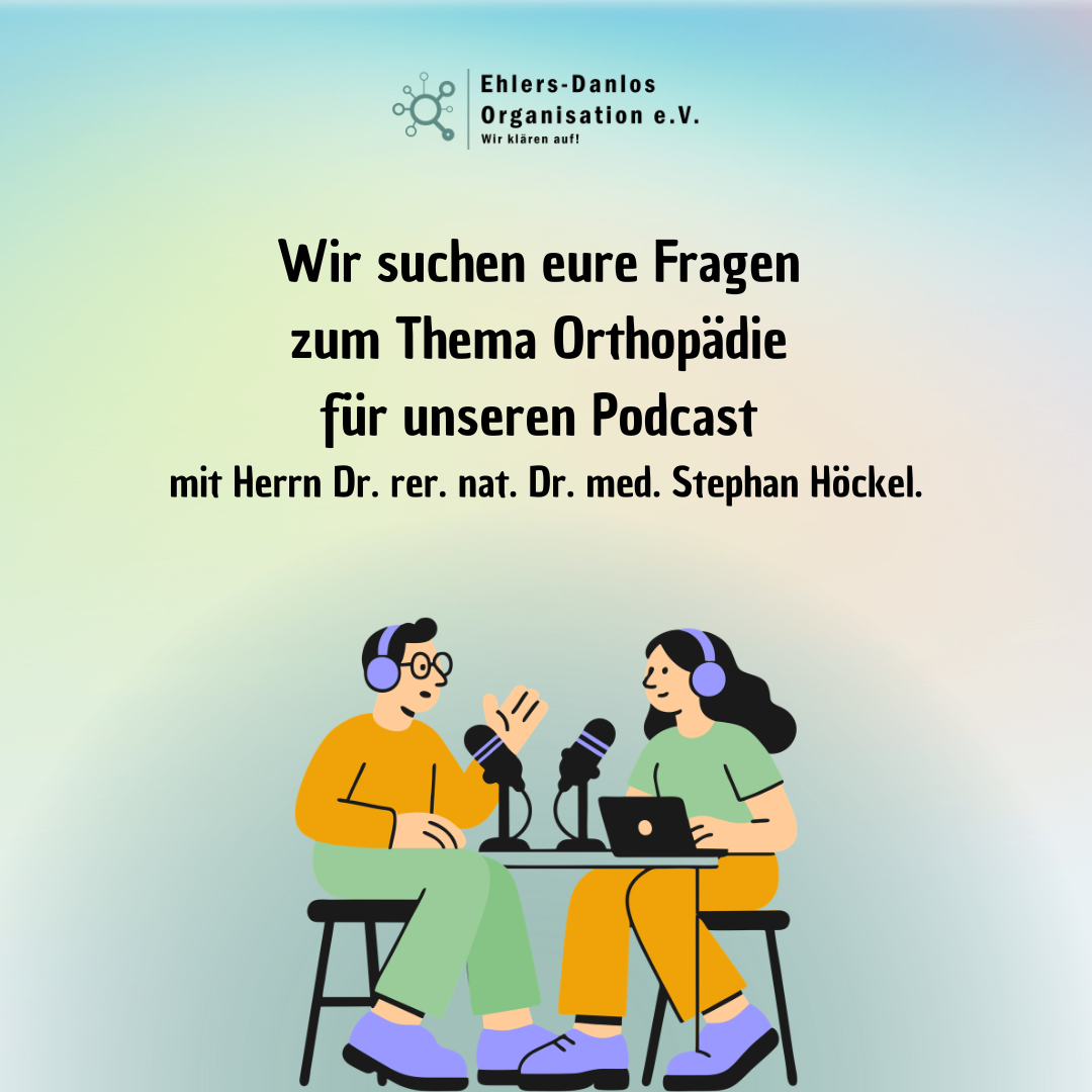 Neue Podcast-Folge – wir sprechen über EDS und HSD!