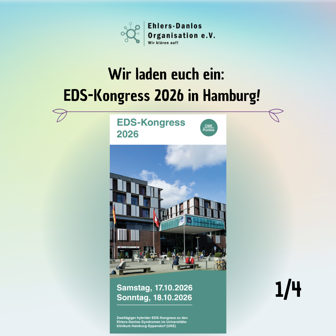 Wir laden euch ein: EDS-Kongress 2026 in Hamburg!