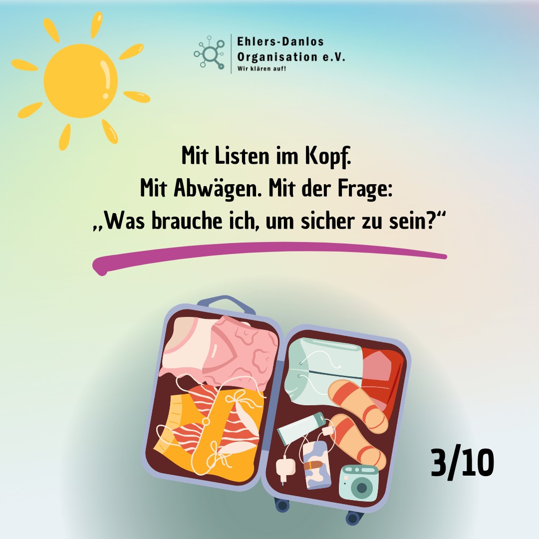 Urlaub mit einem der Ehlers-Danlos-Syndrome ist oft ein Balanceakt 3