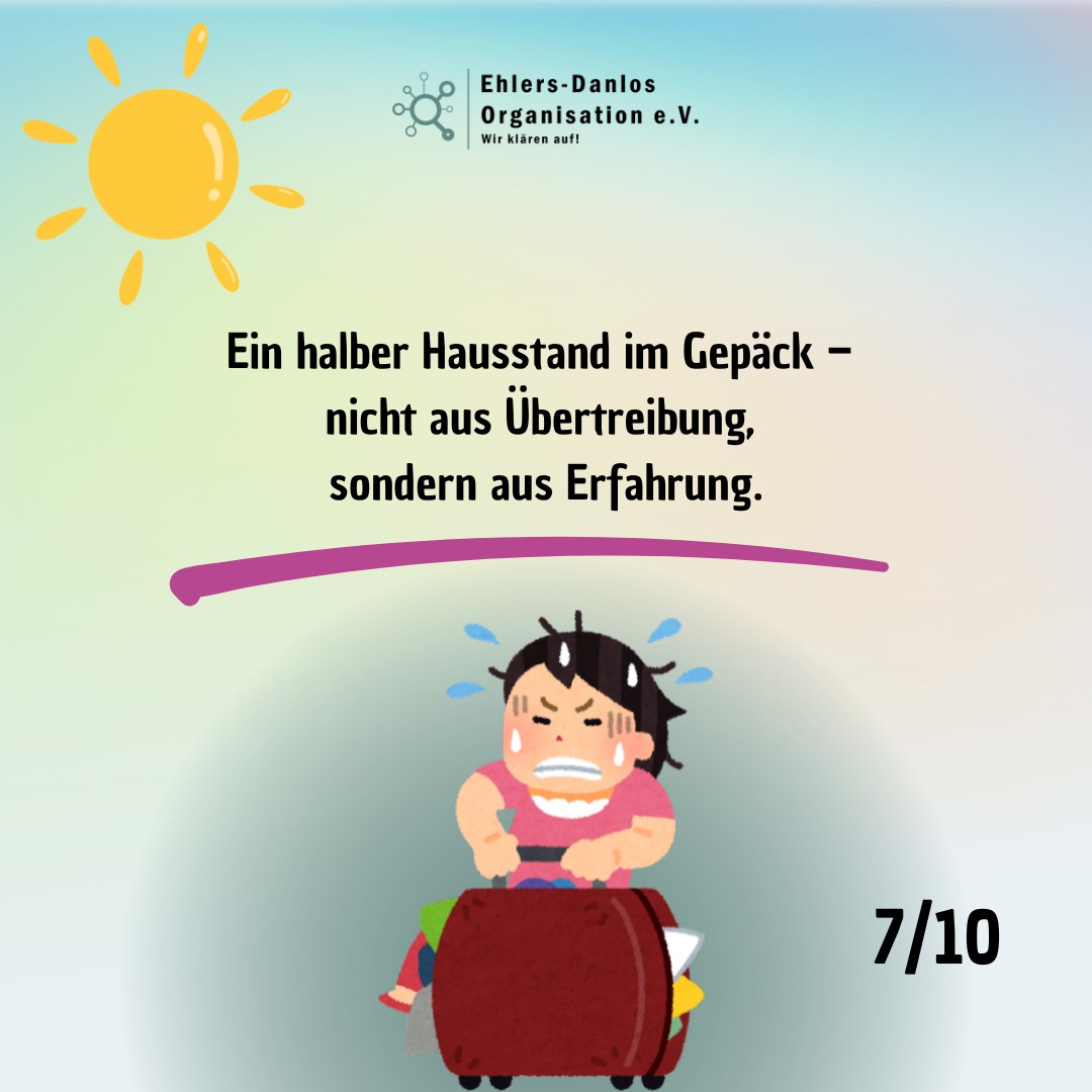 Urlaub mit einem der Ehlers-Danlos-Syndrome ist oft ein Balanceakt 7