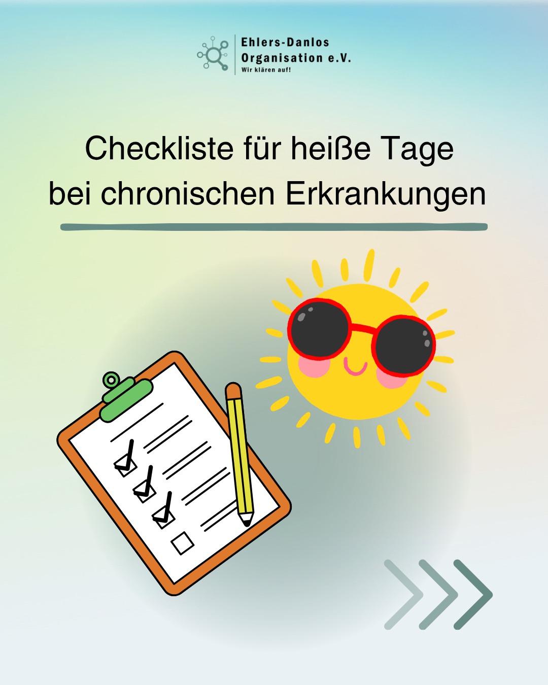 Checkliste fr heie Tage bei chronischen Erkrankungen 1