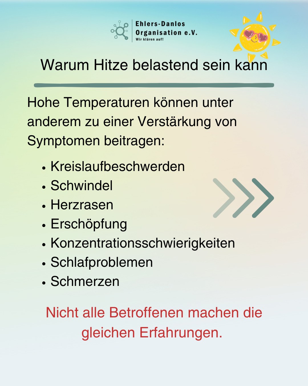 Checkliste fr heie Tage bei chronischen Erkrankungen 3