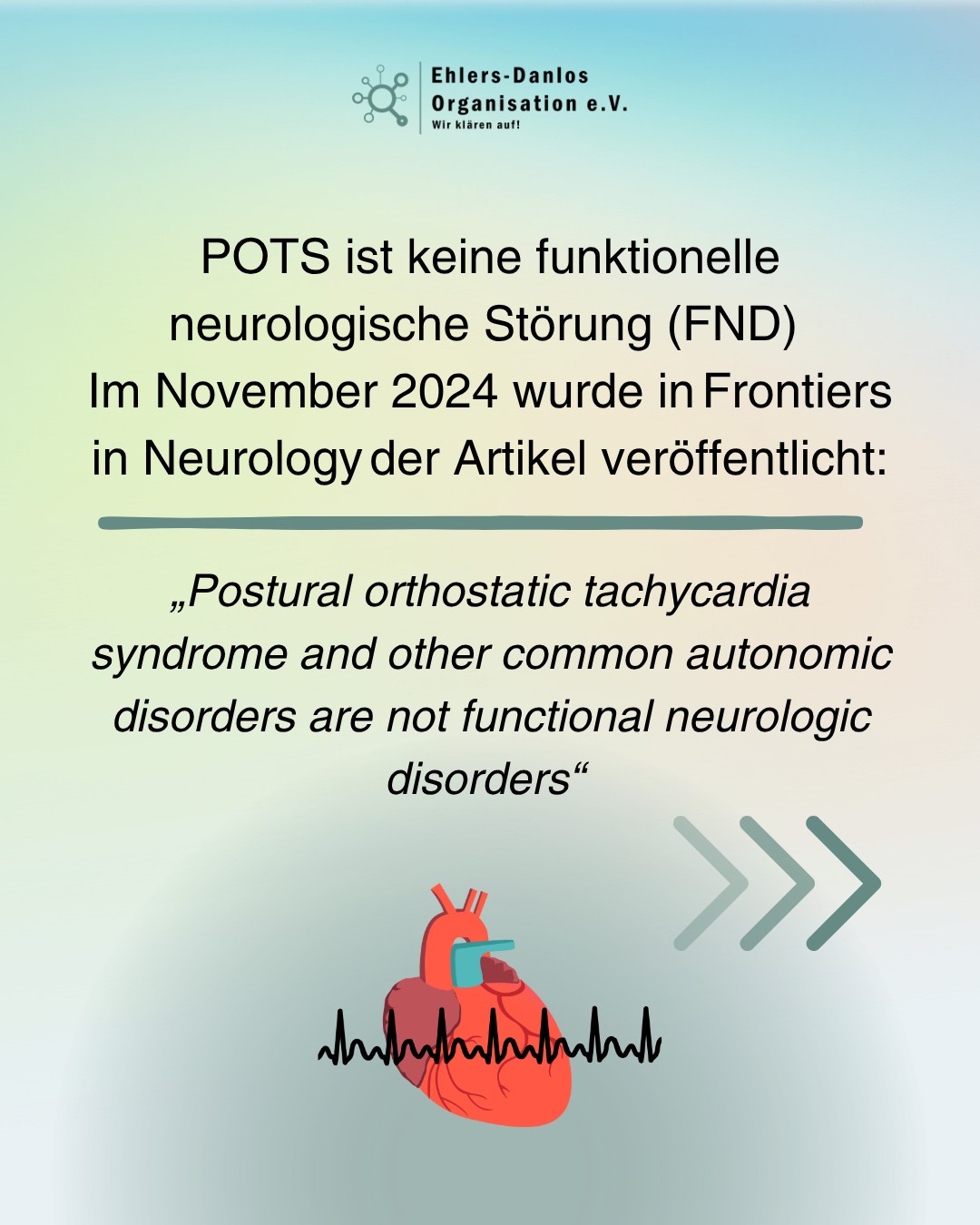 Im November 2024 wurde in der Fachzeitschrift Frontiers in Neurology der Artikel verffentlicht 1