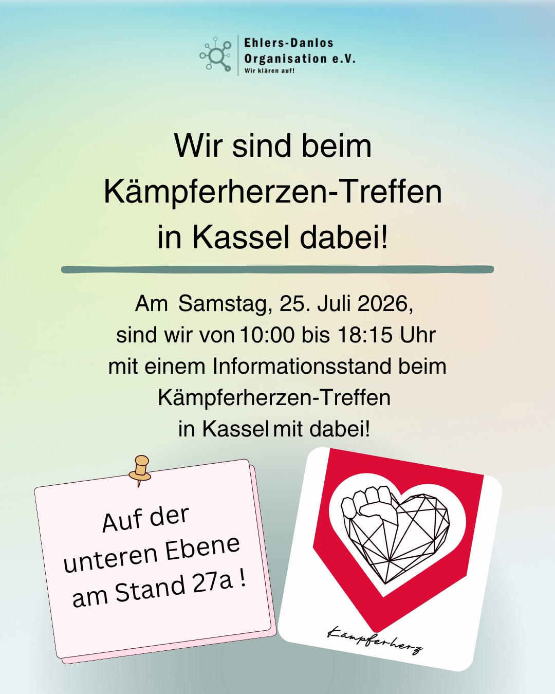 Wir sind beim Kmpferherzen-Treffen in Kassel dabei 1