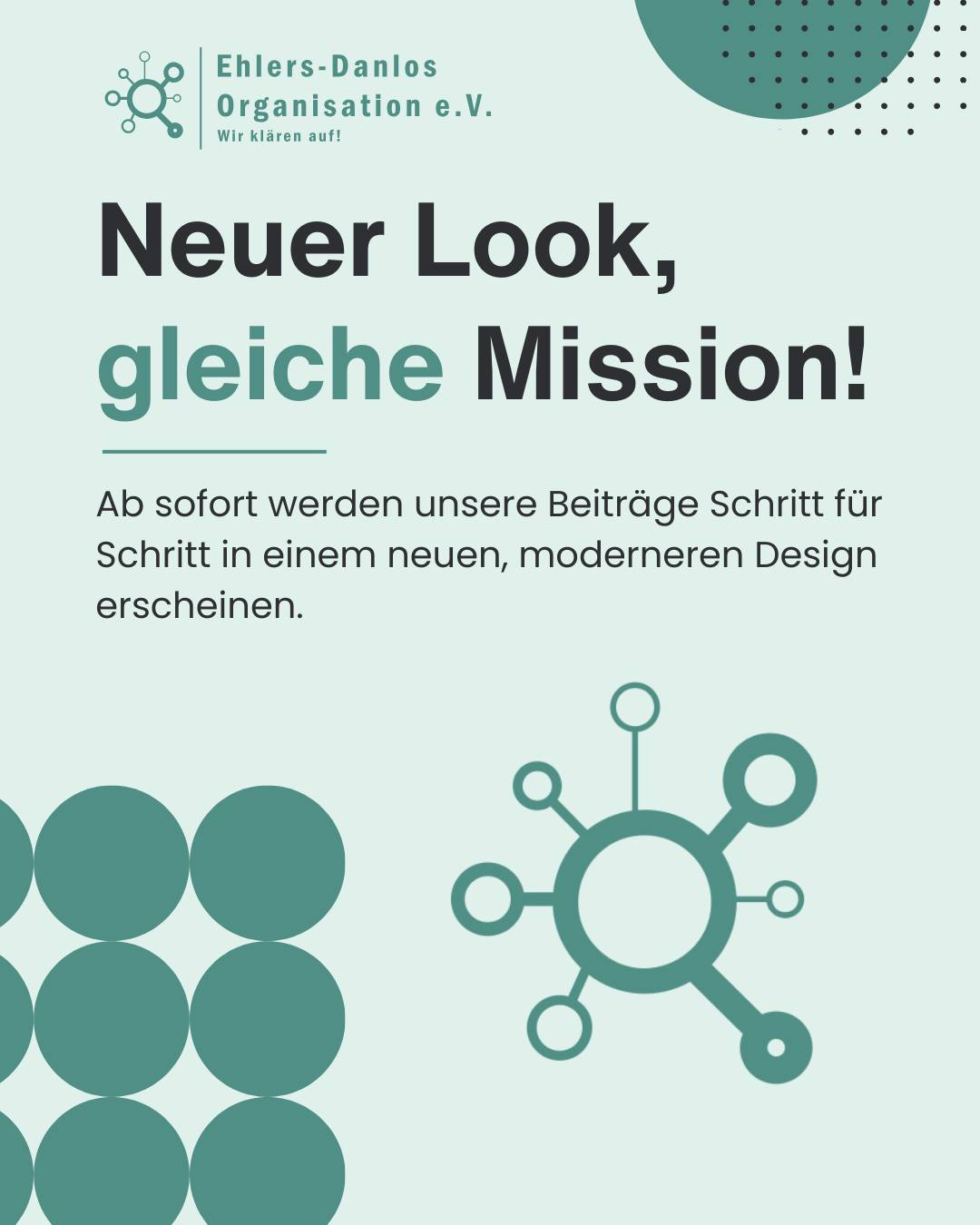Neuer Look gleiche Mission 1