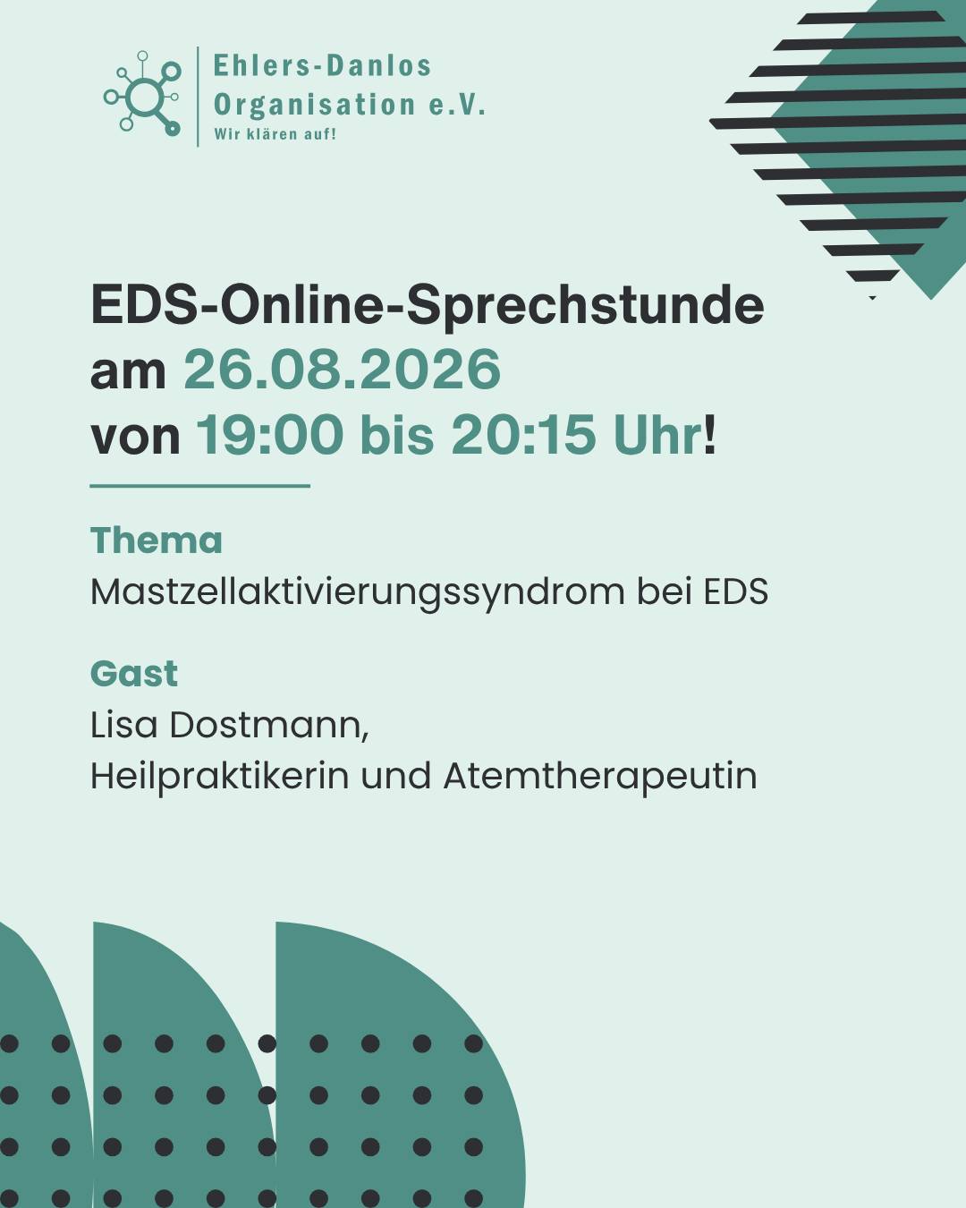 EDS-Online-Sprechstunde 1