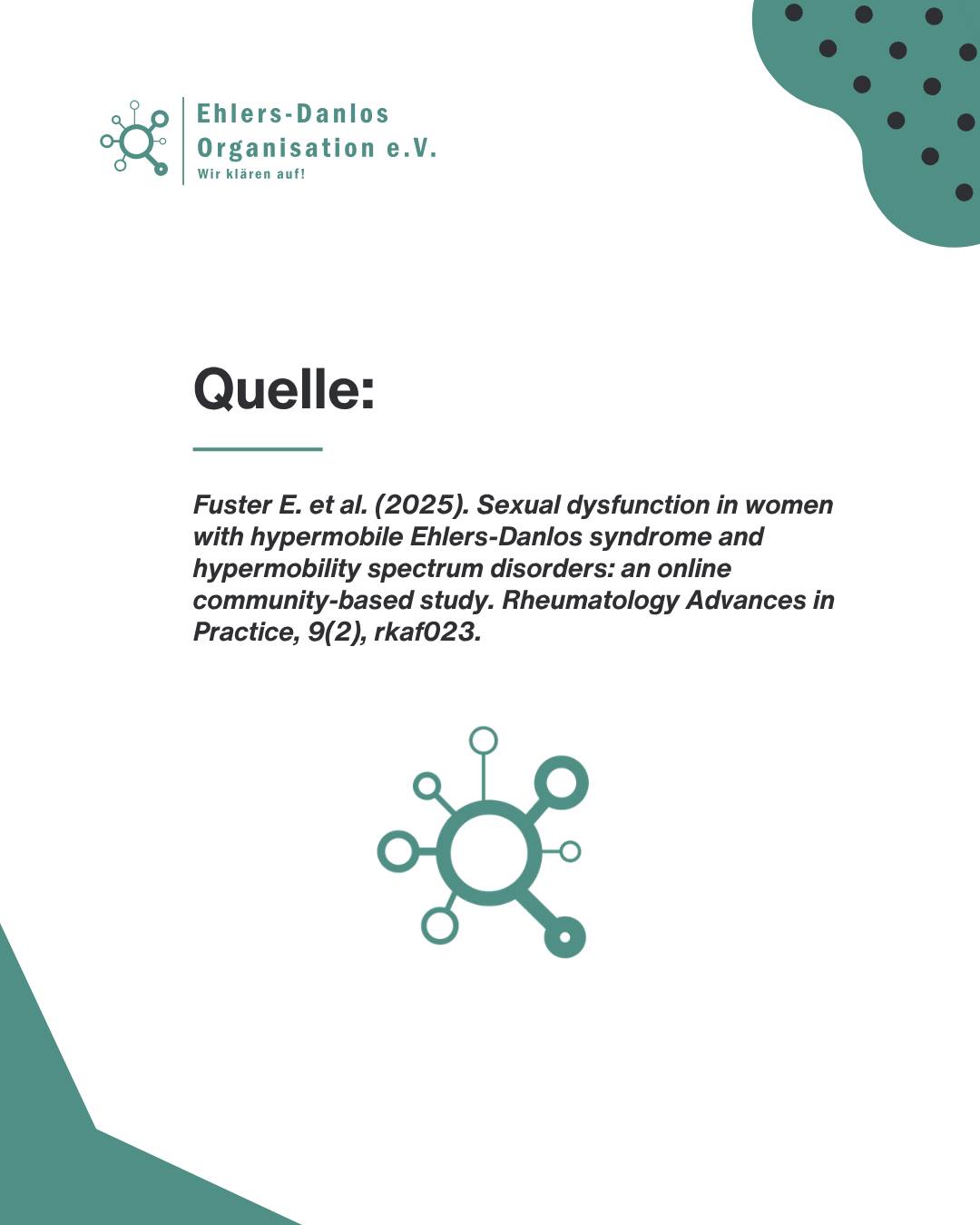 ber sexuelle Gesundheit wird bei hEDS und HSD noch viel zu selten gesprochen 9