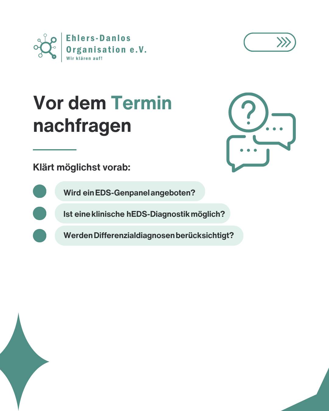 Auf dem Weg zur EDS-Diagnose Humangenetik 3