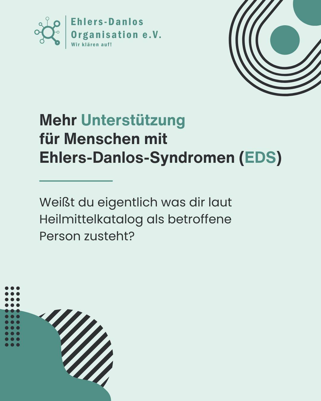 Mehr Untersttzung fr Menschen mit Ehlers-Danlos-Syndromen EDS 1