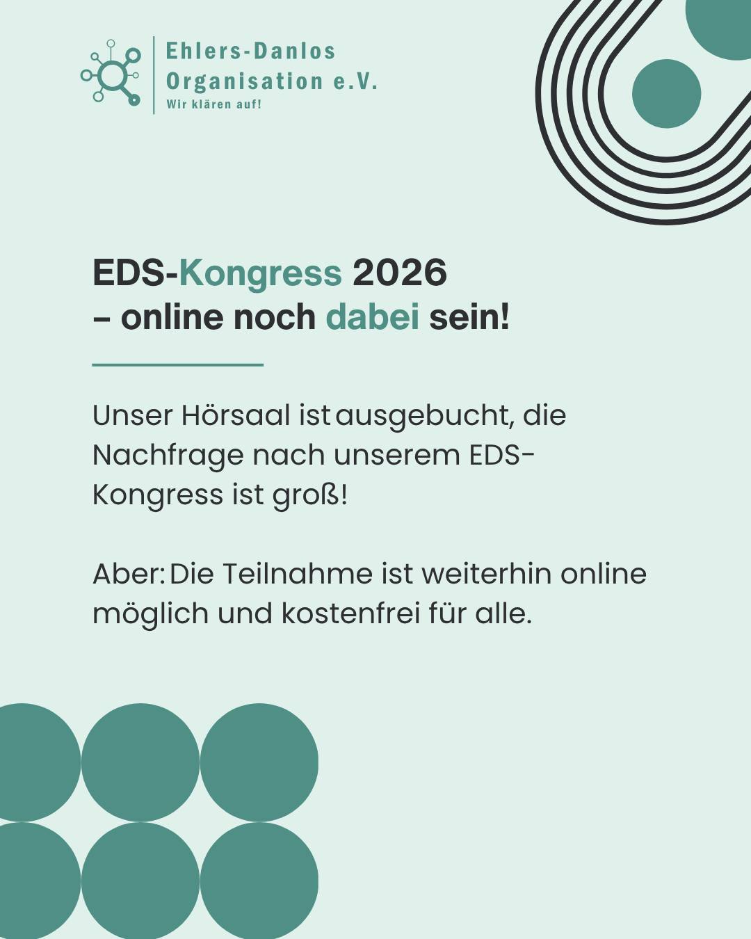 EDS-Kongress 2026 online noch dabei sein 1
