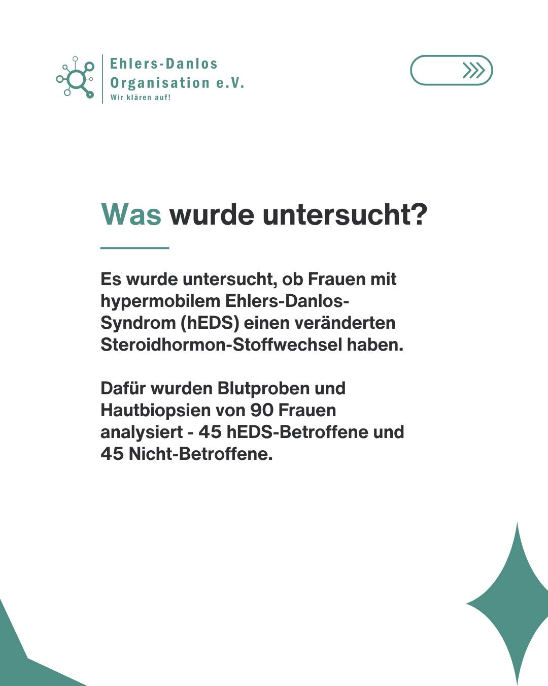 Neue Studie Was hat das hypermobile Ehlers-Danlos-Syndrom hEDS mit Hormonen zu tun 3